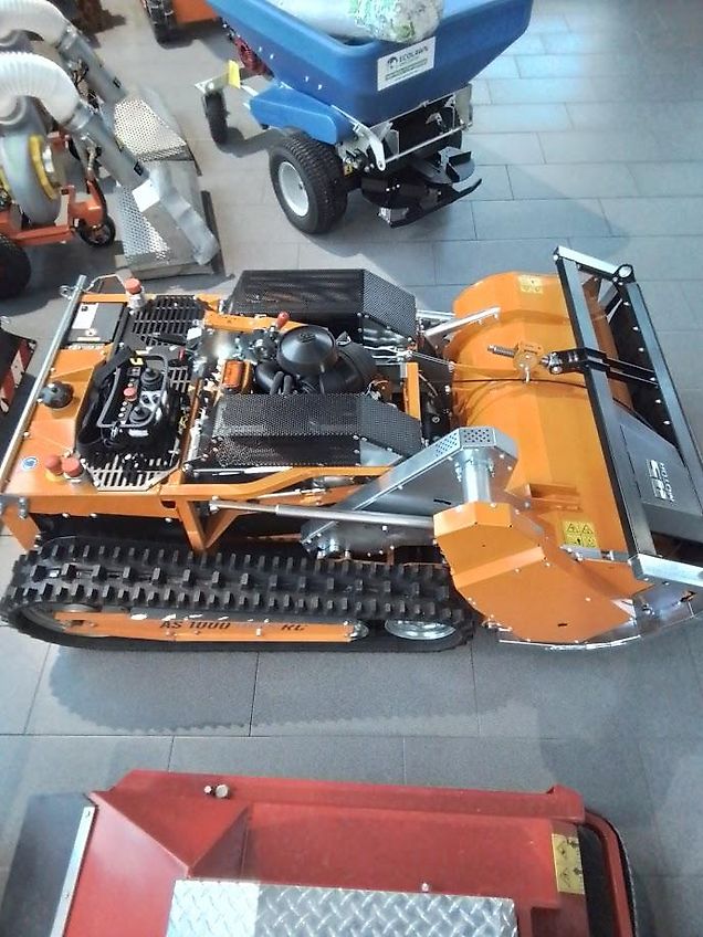 AS-Motor AS 1000 Ovis RC Schlegelmäher Funk Mähraupe