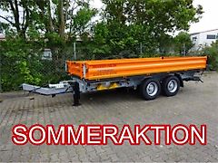 Möslein TTD 13 Orange 13 t Tandem 3- Seitenkipper Tieflad