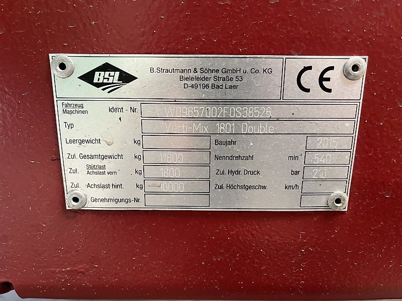 Strautmann Verti Mix 1801 Double