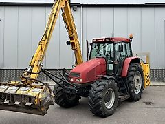 Case IH CS110 TRACTOR MET HERDER MAAIARM