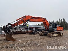 Grävmaskin Hitachi ZX350LC-6 med redskap & Grävsystem