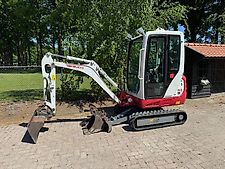 Takeuchi TB216 Minigraver + 3 bakken