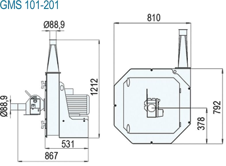Himel Gebläsemühle GMS 151 11,0kW