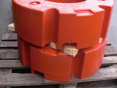 Fendt Radgewichte 2 Stck. a 600 KG