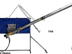 Pom Augustów T458 Überladeschnecke mit hydraulischen Antrieb 4m
