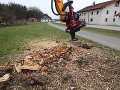 Wurzelbiber MS 10 Wurzelschäler Wurzelschaber Bagger Minibagger