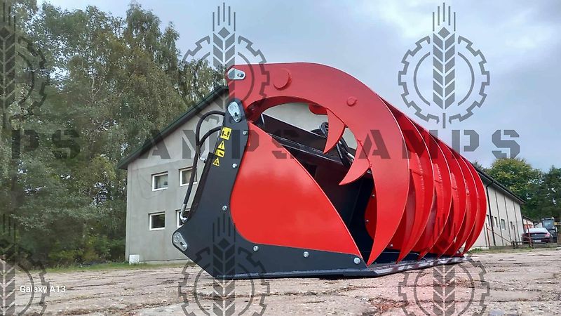 AMPS Łycho-Krokodyl Ząb Palony/ PELIKANSCHAUFEL/GREIFSCHAUFEL