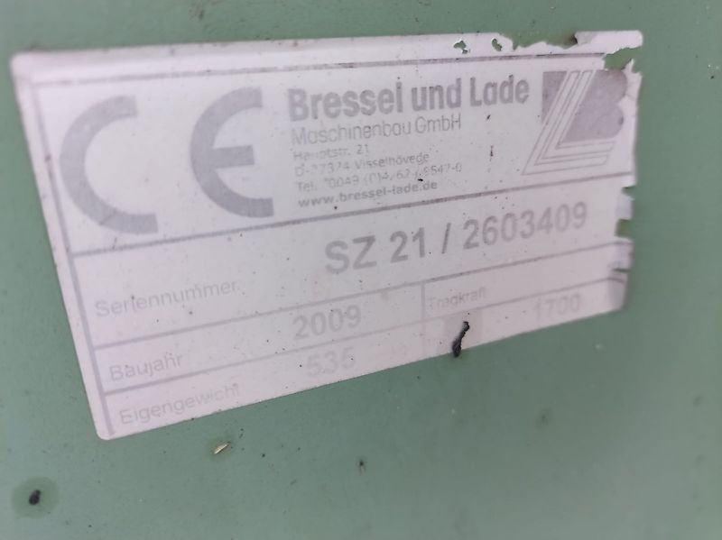 Bressel und Lade Silozange SZ 21