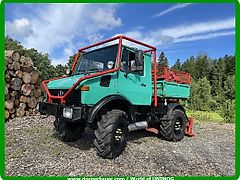 Mercedes-Benz Unimog U1000 mit Forstausrüstung ,