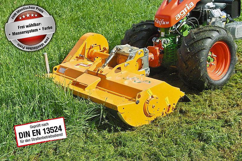 Humus SME Schlegelmulchgerät für Einachsschlepper und AEBI TC07