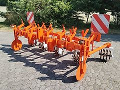 Hatzenbichler Rollhacke 4 reihig Howard Kongskilde stufenlos bis 75 cm Becker 75 cm Reihenabstand Rollkultivator 300 cm Rahmenbreite mit Scheibenseche zur Spurführung Maishacke Maishackgerät