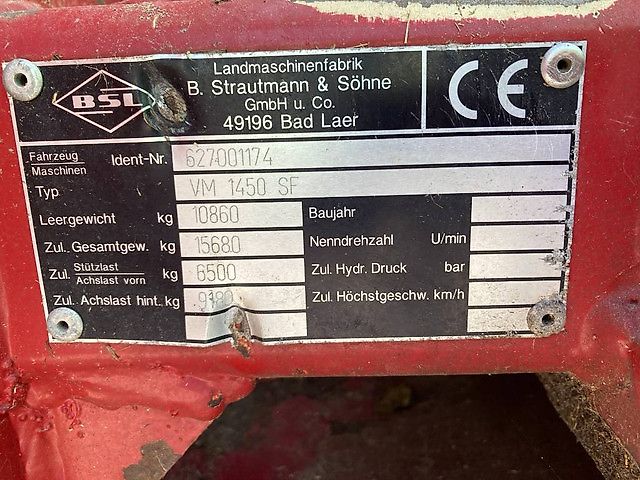 Strautmann Vertimix 1450 SF