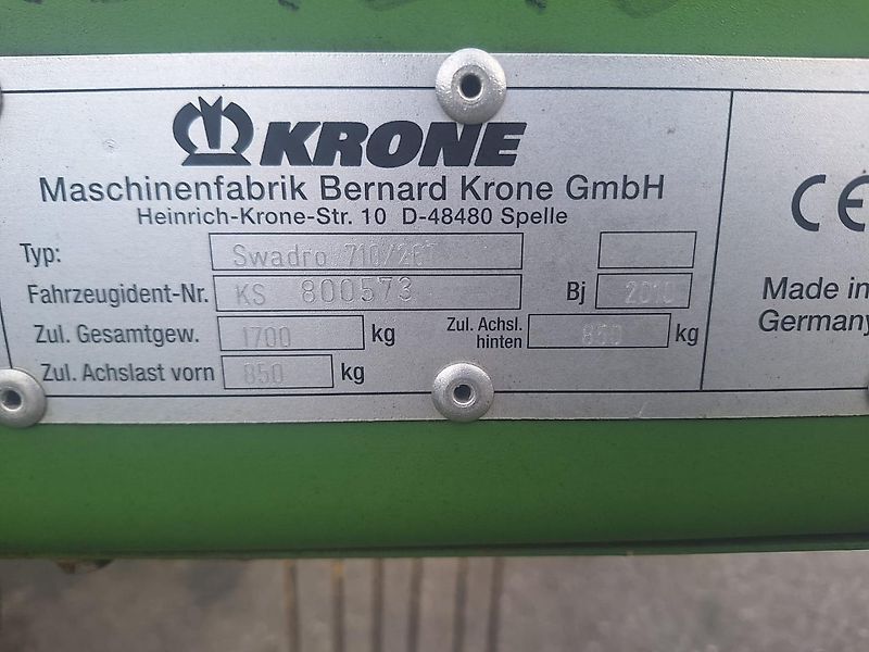 Krone Swadro 710/26T