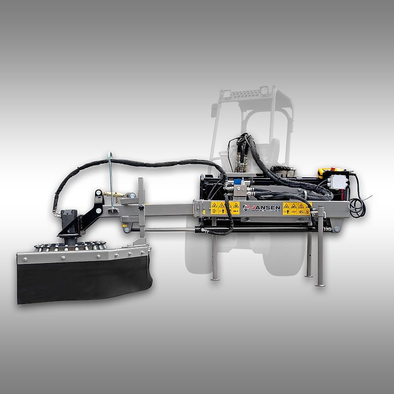 Jansen Wildkrautbürste Jansen WKB-70, Wildkrautbesen, Unkrautbürste, hydraulisch