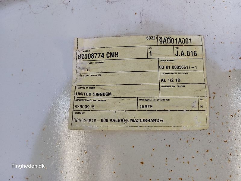 New Holland 28" 28XW15 (Spare part/Reservedel/Ersatzteil)