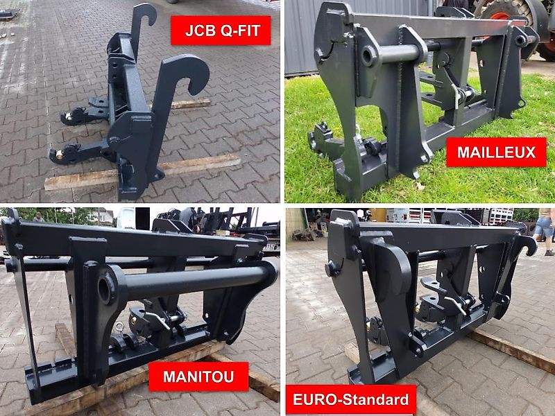 RADSTAL Adapter Euroaufnahme - Dreipunkt (TUZ)