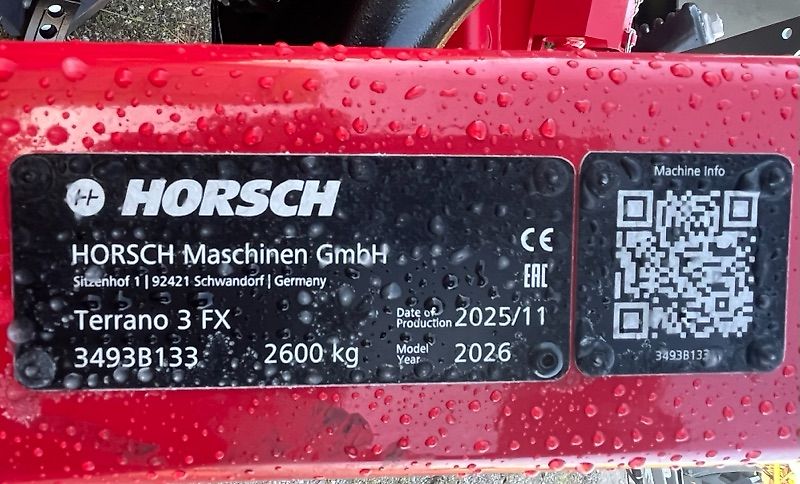 Horsch Terrano 3 FX (TerraGrip Zinken)