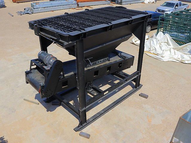 VGT Doseerbak met transportband