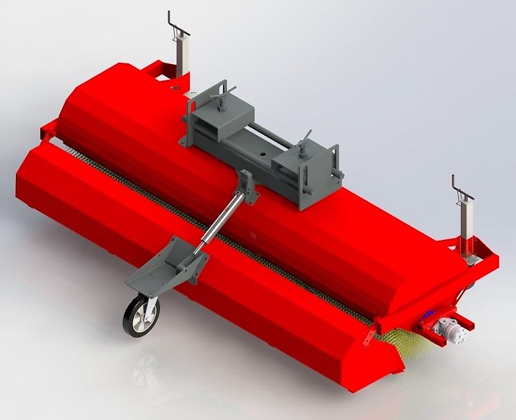 EURO-Jabelmann Kehrmaschine, Staplerkehrmaschine V 2501 GSKM, 2,50 m NEU