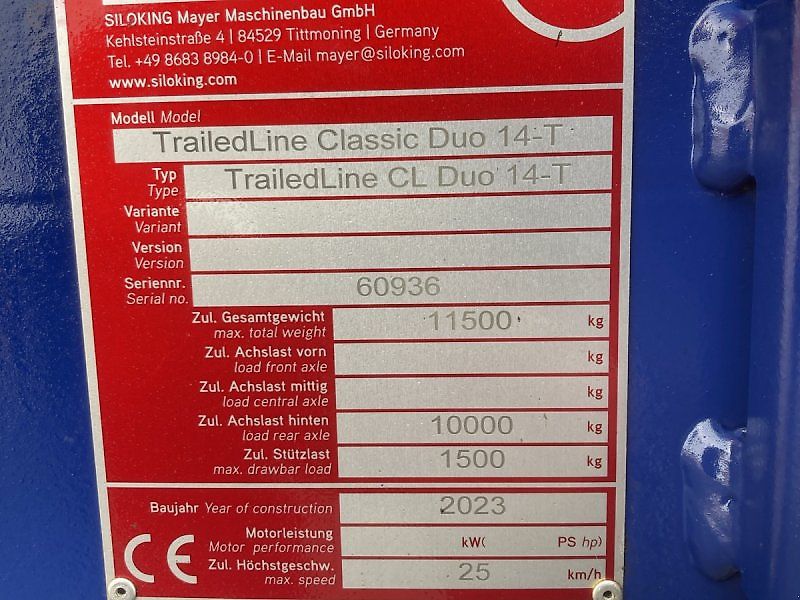 Siloking Trailed Line 14