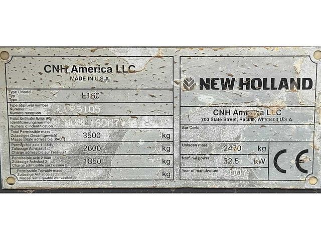 New Holland L160