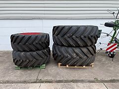 Michelin Räder 2x800 + 2x650