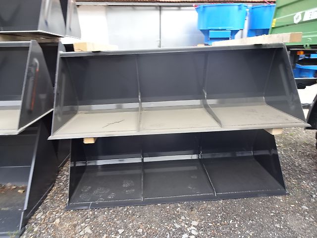 H LM Euro- Frontladerschaufel 2,4 Meter- Größe S NEUE- 2,40 Meter Frontladerschaufel- Universal- Hardoxschürflleiste- Größe S