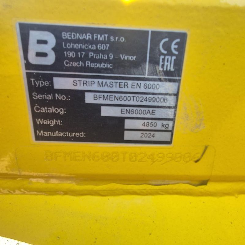 Bednar Strip Master EN 600 Neuwertig (ähnlich Volmer, Vogelsang, Kuhn)