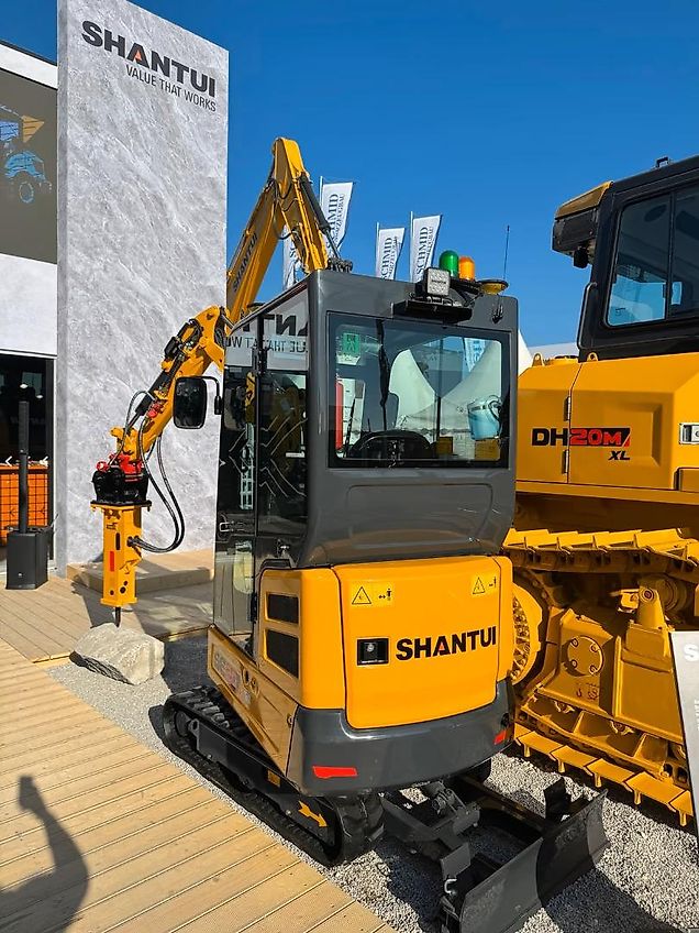 Shantui SE20 Minibagger inkl. Schnellwechsler