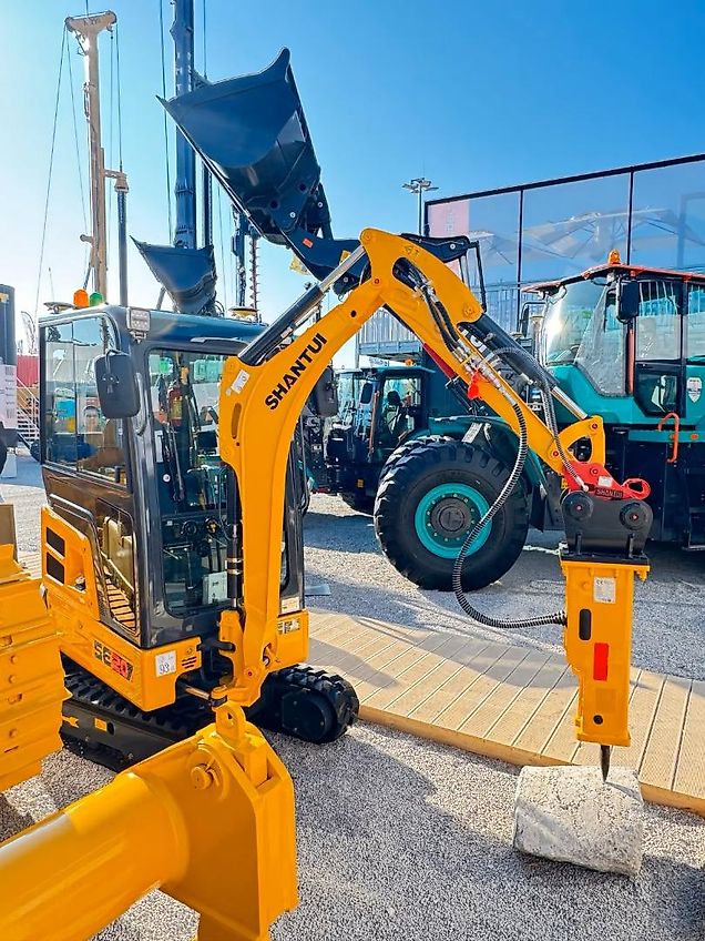 Shantui SE20 Minibagger inkl. Schnellwechsler