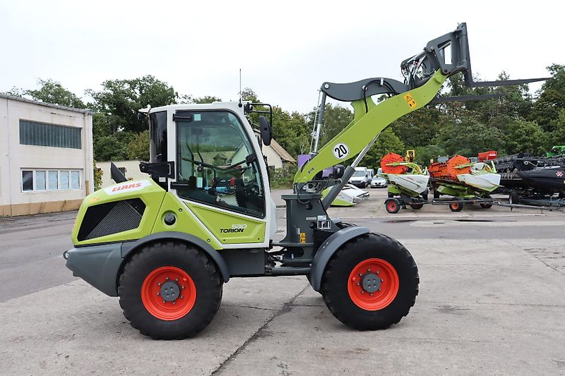 Claas TORION 530+PALLETENGABEL