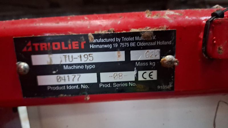 Trioliet TU 195 met hefmast