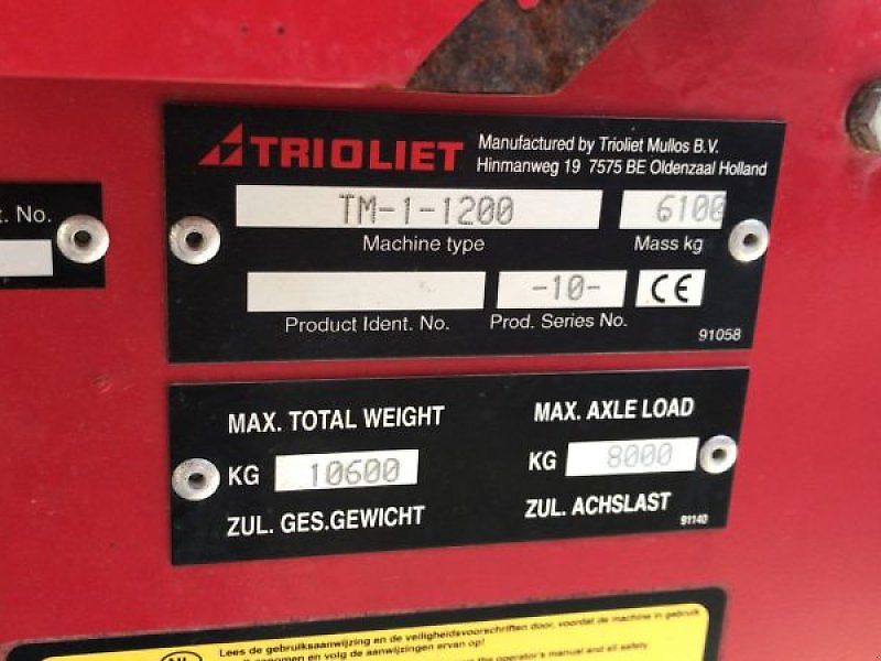 Trioliet Triomix 1-1200