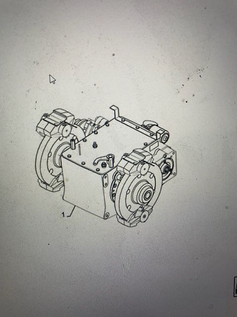 New Holland CR , New holland CX skrzynia biegów [CZĘŚCI] zacisk hamulca (Części zamienne)