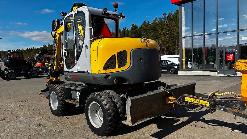Wacker Neuson EW 100 / kärryt, pyörittäjä, hyvät varusteet!