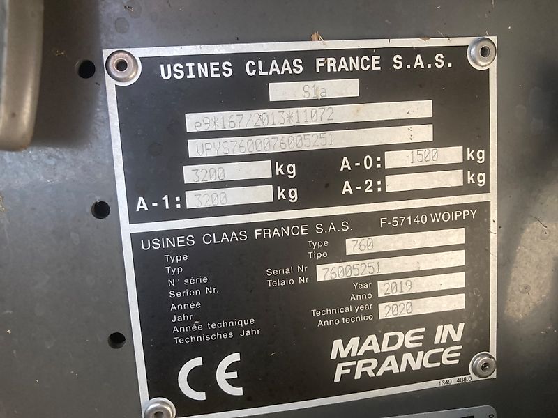 Claas ROLLANT 520 RC