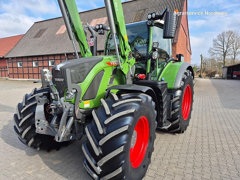 Fendt 718 Vario Profi Plus GEN6 Setting2 GPS RTK Frontlader