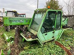 Merlo P35.13 - części - maszt rama kabina drzwi szyby (Części zamienne)