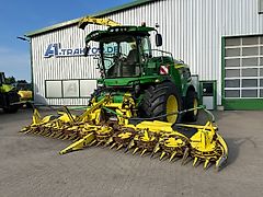 John Deere 8500i mit Kemper 375