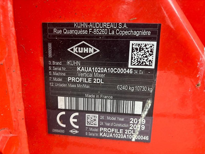 Kuhn Profile 2DL verticaal 24.2DL