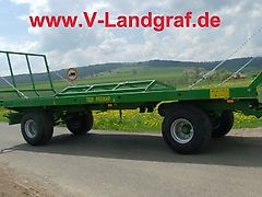 Pronar T 025 M Ballenwagen 12 to Dreschemellenkung