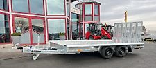 Baggeranhänger 3500 kg Alu-Boden 4,0x1,8 m Maschinentransporter