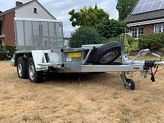 Mini Baggeranhänger Variant 2700 kg inkl. Ersatzrad Schaufelabla.