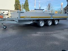 Allzwecktransporter Dreiachs Hochlader 3500kg Seilwinde Auffahrs.