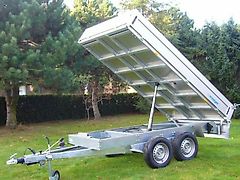 WM Meyer HKCR2727/155 2700kg Handpumpe Rückwärtskipper