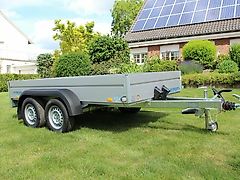 WM Meyer Alu-Kastenanhänger, Tieflader BT 2030/151 2000 kg