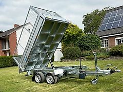 WM Meyer HKRC 2727/155 2700 kg Heckkipper mit Laubgitter Anhänger