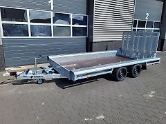 Vlemmix 4 m x 1,8 m Bagger Anhänger 2700 kg Maschinentransporter
