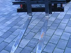 Palettengabel, Zinkenverstellgerät