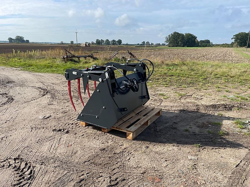 1986 Silageschaufel Greifschaufel Krokodilschaufel 1,20m - Weidemann Crocodil bucket
